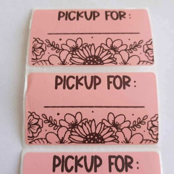 π100 Pickup For- Shipping Labels Thermal Packaging Stickers 2.25"x1.25"π - Picture 2 of 7
